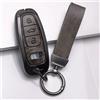 KeyGuardix Custodia per telecomando Audi pelle+lega di zinco per Q8 RSQ8 A6 C8 A7 A3 A8