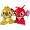 Disney Ururimi Plush Prize Stitch alien Experiment Set di 2 Reuben Leroy Japan nuovo