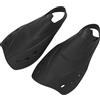 HUSHUI Pinne Corte Regolabili Morbidezza Moderata per Nuoto Allenamento Immersioni Adulti 2 Pezzi TPR 33 Cm