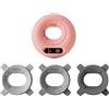 Generic Smart Bluetooth Grip Strengthener, 5 livelli di resistenza regolabili (9-27,2 kg), ricaricabile, in silicone, con contatore digitale, ricarica rapida di tipo C, antiscivolo, per allenamento della