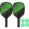 Chiyyak Set di Pickleball Durevole Realizzato con Materiali di Alta qualità, Facile da Usare per Tutti i Livelli di abilità, Adatto per attività Indoor e Outdoor