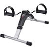 Gucagle Allenatore da ciclismo pieghevole per interni Cyclette Pedale Attrezzatura da palestra Macchina per allenamento per gambe con display LED Resistenza regolabile Design portatile