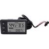 Odorkle Display LCD S866, Pannello di Controllo del Misuratore del Display per Bici Impermeabile 24V 36V 48V Display LCD per Bicicletta con Spina SM per Bicicletta Elettrica