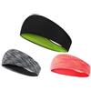 Beavorty 3pezzi Fascia Per Capelli Elastica Antisudore Assorbente Per Sport Per Palestra Yoga Fitness Uomo e Donna Rapida Asciugatura e Comfort Traspirante