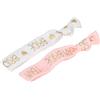Haofy Elastici per Capelli Team Bride 22 Pezzi Accessori Elastici in Poliestere per Damigelle d'onore Addii Al Nubilato Docce Nuziali Il Design Elegante e Chic Unisce praticità Ed Eleganza per