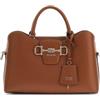 GUESS borsetta borsa a tracolla Janie Girlfriend Satchel Cognac marrone
