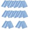 rockible 10 pezzi di comodi pantaloncini da uomo, comodi da uomo in tessuto non tessuto, taglia universale, slip per ceretta notturna, Blu