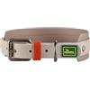 Hunter Collare per cani Havanna MINI, colore Greige, tessuto strutturato rivestito in plastica, largo, comodo, durevole, antistrappo, resistente alle intemperie, facile da pulire, effetto canna di