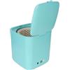 Fdit Lavatrice Automatica da 7L - Lavatrice Portatile Ad Alta Capacità con Display LCD Touch Screen e Scarico Automatico - Ideale per Dormitori, Appartamenti, e Casa (Spina europea)