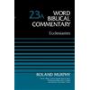 Roland E. Murphy Ecclesiastes, Volume 23A (Copertina rigida)