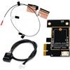 HighZer0 Electronics M.2 NGFF Wireless Card to PCI-e 1X Adapter M.2 Bluetooth-Compatible Network Card to WiFi WLAN Converter Desktop for 8260 (Laptop to Desktop)