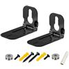 Zilimontt Staffa di montaggio a parete per soundbar Samsung HW-N850 N950 Q80R Q90R A550| Kit da appendere alla parete in metallo con viti | Supporto salvaspazio nero