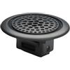 LeeQinersw Copertura Microfono Tetto Auto Mascherina Protettiva Ricambio per Cupola Finitura Altoparlante Pannello Decorativo Adatto a Miglioramenti Estetici Fai, Nero Concavo