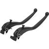 HYMLAWI Leva Frizione Freno per Ducati 848 per Evo 1098 1198 per Hypermotard 950 per Multistrada 1200 per Diavel 1260 Moto Leva Frizione Freno Anteriore Maniglie Controllo(1 Set)