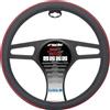 Simoni Racing CVT/40 Coprivolante Speed Universale, in ecopelle, colore nero cuciture rosse diametro 37-39 cm