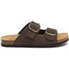 Dr.Scholl's SHOES Scholl Jackie, Sandali Donna, 2 cinturini, Marrone Scuro, 35 EU