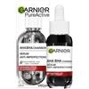 Garnier Siero Anti-imperfezioni, Per Pelle Grassa, Impura e Mista,Contrasta Punti Neri e Brufoli, Formula Vegana* con 4% [Niacinamide + AHA + BHA], Siero Pure Active AHA+BHA con Carbone, 30 ml