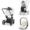 Cybex Platinum - Trio Cybex Platinum Style Priam Rose Gold Off White Cloud T