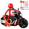 Generico Collectible Action Figures Set Con 7 Arms Set, Jointed Stop Motion Figures, Richiede Auto-assemblaggio, Stop Motion Figure, Full Body Mechanical Doll, Robot Mobile Multi-giunto (C#)