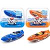 ROBO ALIVE ZURU Robo Alive Robo Boats di ZURU Imbarcazione giocattolo attivata d'acqua (Tiger Shark & Robo Shark Boat, 2 Pack)