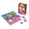 Spin Master Games PAW Patrol, puzzle da 48 pezzi con Skye e veicolo PAW Patrol, puzzle per bambini, giocattoli Nickelodeon di PAW Patrol, personaggi di PAW Patrol, per bambini dai 3 anni in su