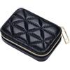 Fonowx Custodia per rossetto con borsa per trucco da viaggio a specchio, portatile, resistente per la borsa, porta rossetto per regalo di Capodanno, donne, nero