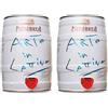MENABREA Birra Pils Arte In Lattina Fustino da 5L 5000 ml (Confezione da 2) 5.00 l