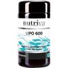 NUTRIVA CABASSI & GIURIATI SpA NUTRIVA LIPO 600 30 COMPRESSE 900 MG - NUTRIVA - 923425565