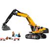 LEGO Escavatore da cantiere giallo