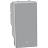 BTICINO MatixGO Comando illuminazione Ottimizzato per luce led 1 modulo 250 Va.c., 1 modulo SJG4002F Interruttore 2P 16A, 250Vac