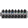 Bosch Professional 8 pz. di Bit di Avvitamento Phillips (Impact Control, PH und PZ Bits, Lunghezza 25mm, Pick and Click, Accessorio Avvitatore a Impulsi)