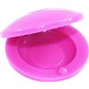 Keenso Nacchere da Dito in Plastica per Bambini con Ottima qualità del Suono, Design Grazioso per L'apprendimento della Musica, Uso Multifunzionale (Rosa)