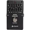 Chord Pedale Equalizzatore Chitarra Chord EQ-50 5 Bande con Volume e True Bypass, Equalizzatore Grafico Compatto 9V