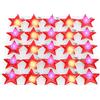 LetCart Spilla natalizia a forma di stella a cinque punte con LED, 25 pezzi, regalo per bambini, 60_x_180_cm, Plastica