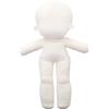SZLIFE Corpo di bambola di peluche fai da te, giocattolo di peluche, manichino, regali per vestirsi, esposizione di vestiti, bambola senza attributi, Corpo Grasso