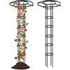 NLDGR Traliccio da Giardino per Piante Rampicanti, Traliccio da Giardino per Piante Rampicanti da Esterno, Traliccio per Piante in Vaso, Piante da Appartamento, Viti Rampicanti (210 cm)