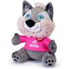 Trudi Lupo Wolfie Peluche con Maglietta e Cartellino | 14x30x22cm taglia M | Mascotte Giro d'Italia 2026 | modello 69285