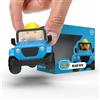 TUBBZ Mini: SUV Blu - Anatra Cosplay in Vinile - Collezione Jeep Duck