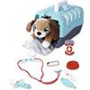 Simba Valigia veterinaria, Peluche e 24 cm, Accessori, 7 Pezzi, 25 x 18 x 17 cm, a Partire dai 3 Anni in su