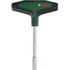 Bosch Avvitatore con punte e manico a T (avvitatore a punta ad alta coppia per un serraggio potente, coppia massima 46 Nm, albero lungo 100 mm, portapunte magnetico, manico a T ergonico)