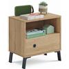Muebles Pitarch | Scarpiera Mobile ausiliario d'ingresso, 25 paia di scarpe, con 3 porte e 2 ripiani regolabili, Bianco lucido, 122x85x37cm, modello Trevi