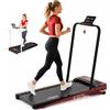 DR.GYMlee Tapis Roulant 4 in 1, Pieghevole per Casa e Ufficio, da Scrivania 1-12 km/h, Silenzioso e Compatto per Camminata e Jogging, per Principianti con Telecomando e Display LED