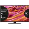 Samsung Smart TV 43'' QE43QN94FATXZT Neo QLED 4K Mini LED, NQ4 AI Gen3 Processor, 4K AI Upscaling Pro, Glare Free, Motion Xcelerator 165Hz, Dolby Atmos & OTS+, NeoSlim Design, 2025