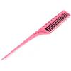 HEEPDD Pettine per Cotonatura, Pettine per Styling a 3 File, Strumento Leggero per la Cura dei Capelli in ABS per Uso in Salone o Styling Domestico (PINK)