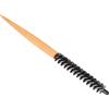 Aramox Spazzola per Capelli Tonda Piccola, Setole in Nylon, Manico in Ciliegio, Cotonatura Professionale, Ideale per lo Styling e l'asciugatura (Pettine a rullo in legno piccolo 16#)