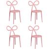 QEEBOO set da 4 sedie RIBBON CHAIR - 2x80001PI-I