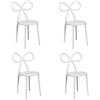 QEEBOO set da 4 sedie RIBBON CHAIR - 2x80001WH-I