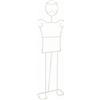 Bizzotto Indossatore servomuto Yes Everyday 0722805 Uomo Bianco di Bizzotto