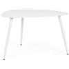 Bizzotto Tavolino Yvonne Sagom Bianco S 77.5x73.5x35h