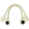 GUOZHAN Manico Corto Lungo Rotondo in Similpelle PU per Obag Classic Mini Chic O Bag Borsa a Tracolla da Donna